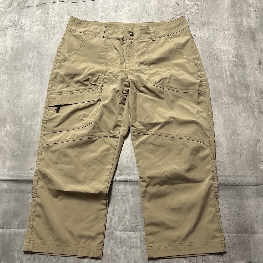 Columbia Omni Shield Advanced Repellency Beige Pants Size 10 21L Croped Pants